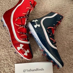 M Under Armour USA Highlight Ftbl Cleats Sz. 13